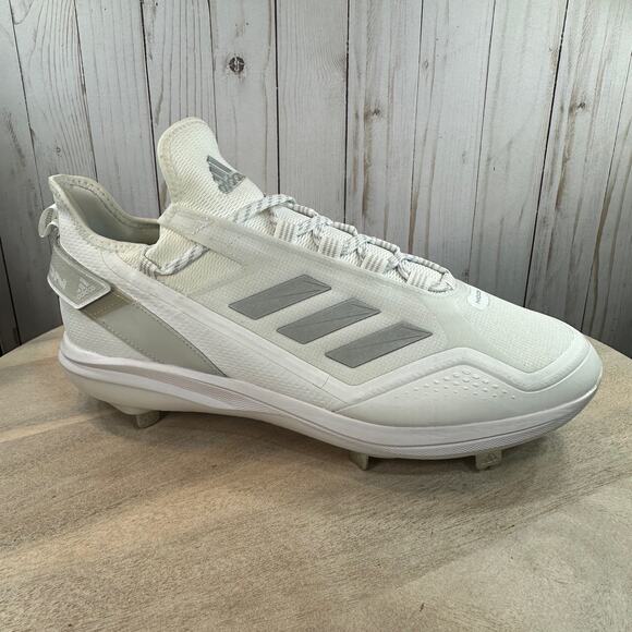 Adidas Icon 7 Boost Mens Baseball Metal Cleats Size 13.5 White S23847 New - Picture 7 of 15